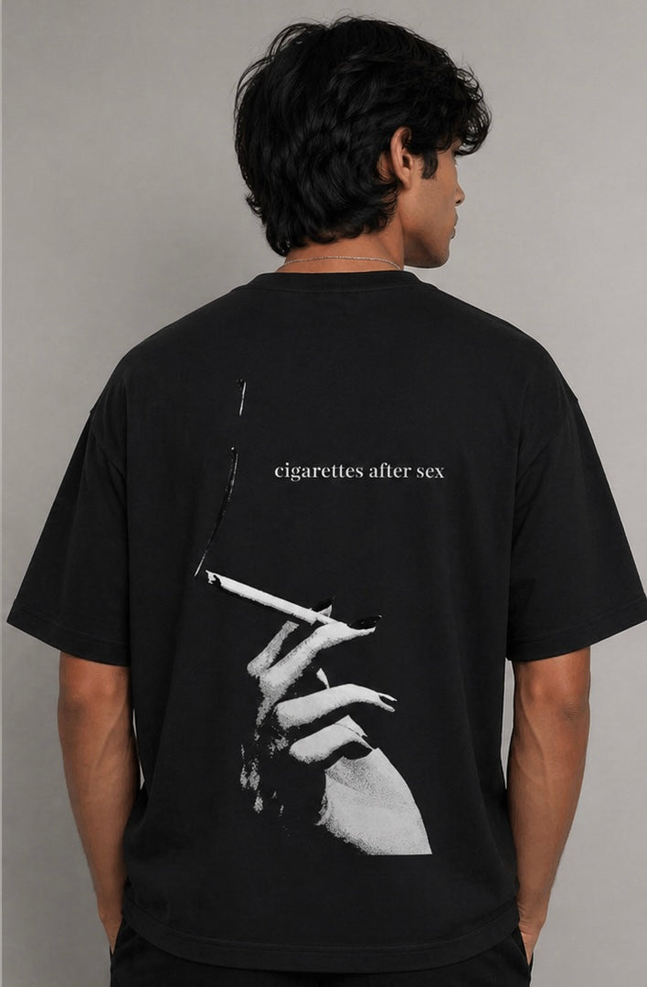 Your Lips Apocalypse Oversized T-Shirt – Aesthetic Streetwear | Minimal Front & Graphic Back Print